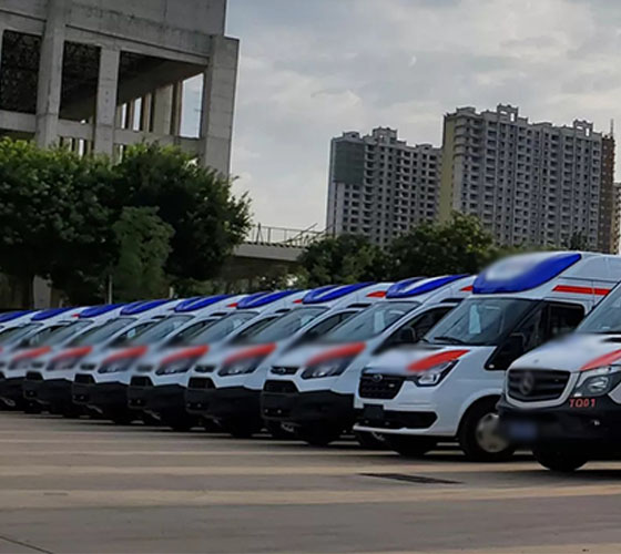 广汉县服务车队展示