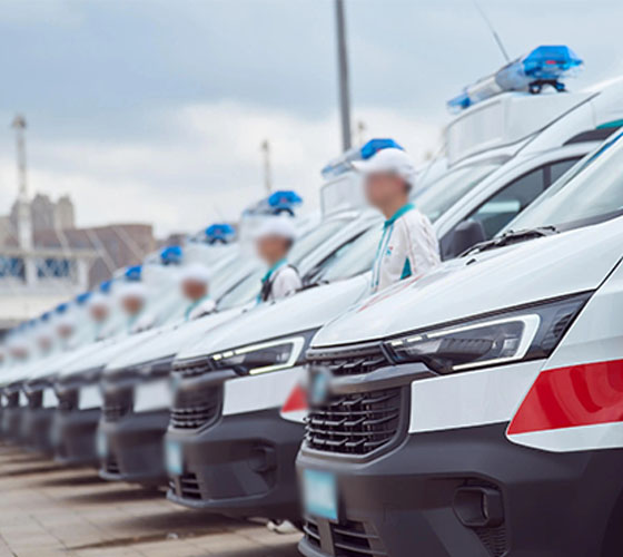 广汉县服务车队展示